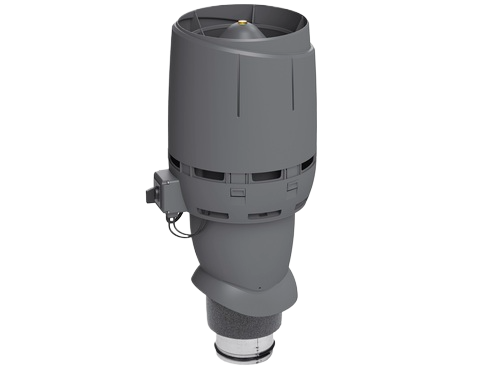 Vilpe Kominek ECO FLOW 125P/500 Szary 350247_1