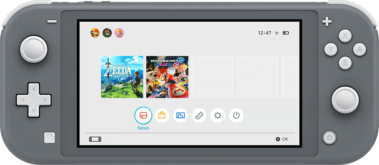 Konsola Nintendo Switch Lite Gray