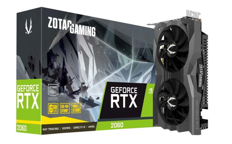 Zotac GeForce RTX 2060 Twin Fan 6GB GDDR6