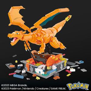 MEGA Pokemon Mechaniczny Charizard3