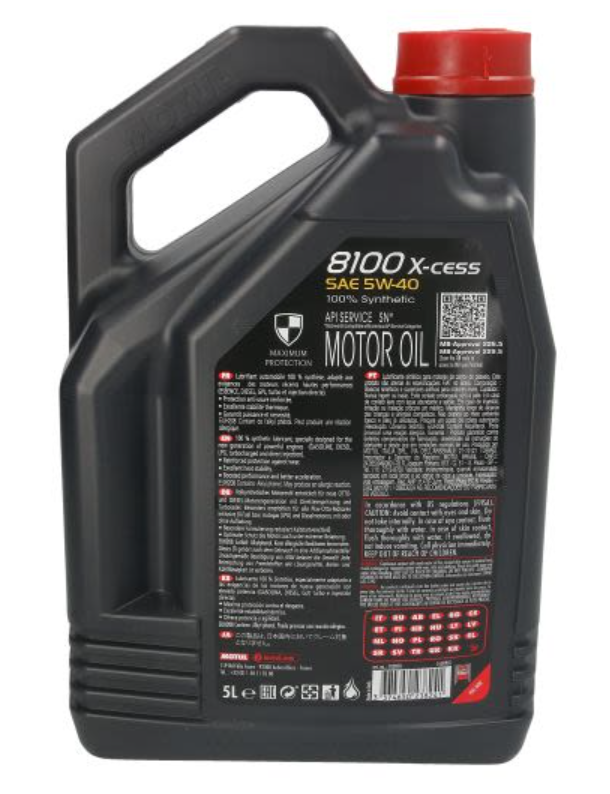 Motul 8100 X-Cess 5W40 5L - 2