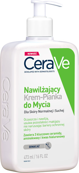 CeraVe Nawilżający krem-pianka do mycia 236ml