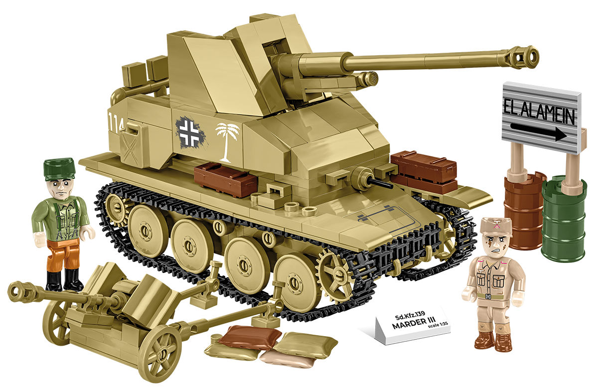 COBI HC WWII Sd.Kfz.139 Marder III (COBI-3131)
