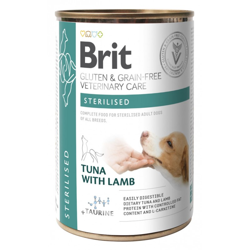 Brit Veterinary Diet Sterilised Tuna&Lamb 400g