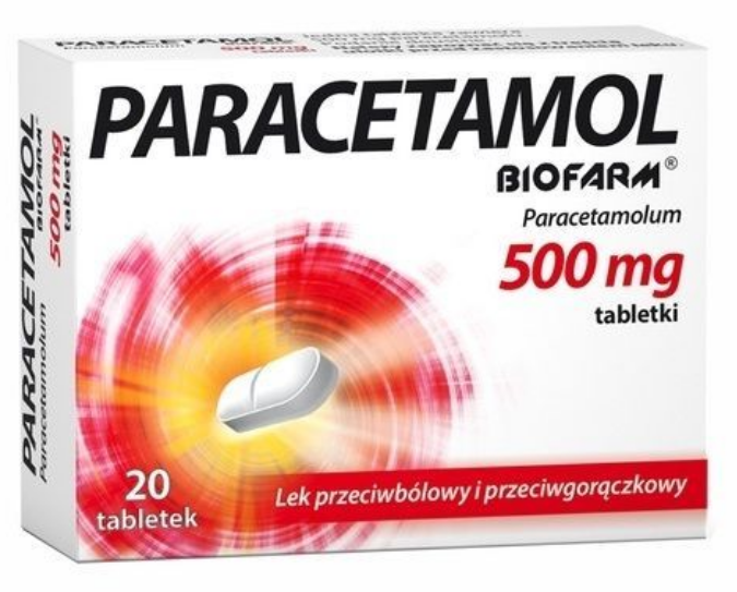 Biofarm Paracetamol 500mg 20 tabl
