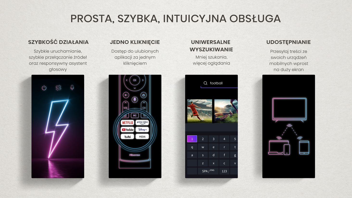 Hisense easy-to-use