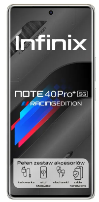 Infinix Note 40 Pro+ 12/256GB Srebrny - 3
