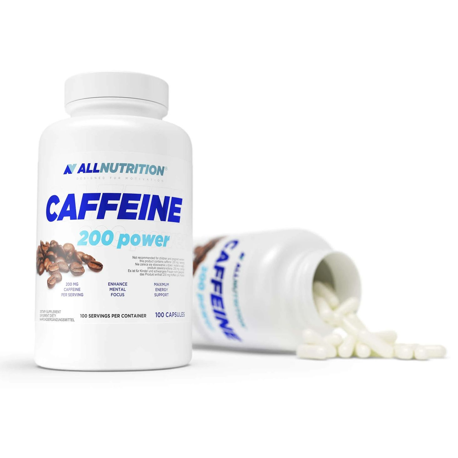 Allnutrition Caffeine 200Mg 100kaps.