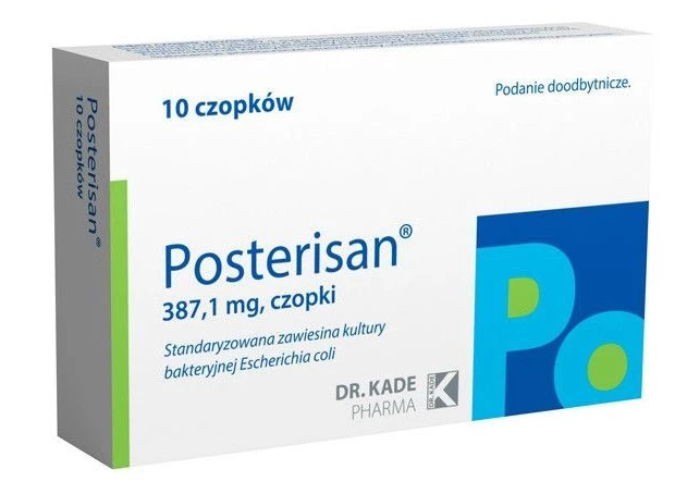Posterisan czopki doodbytnicze 10 szt - 1