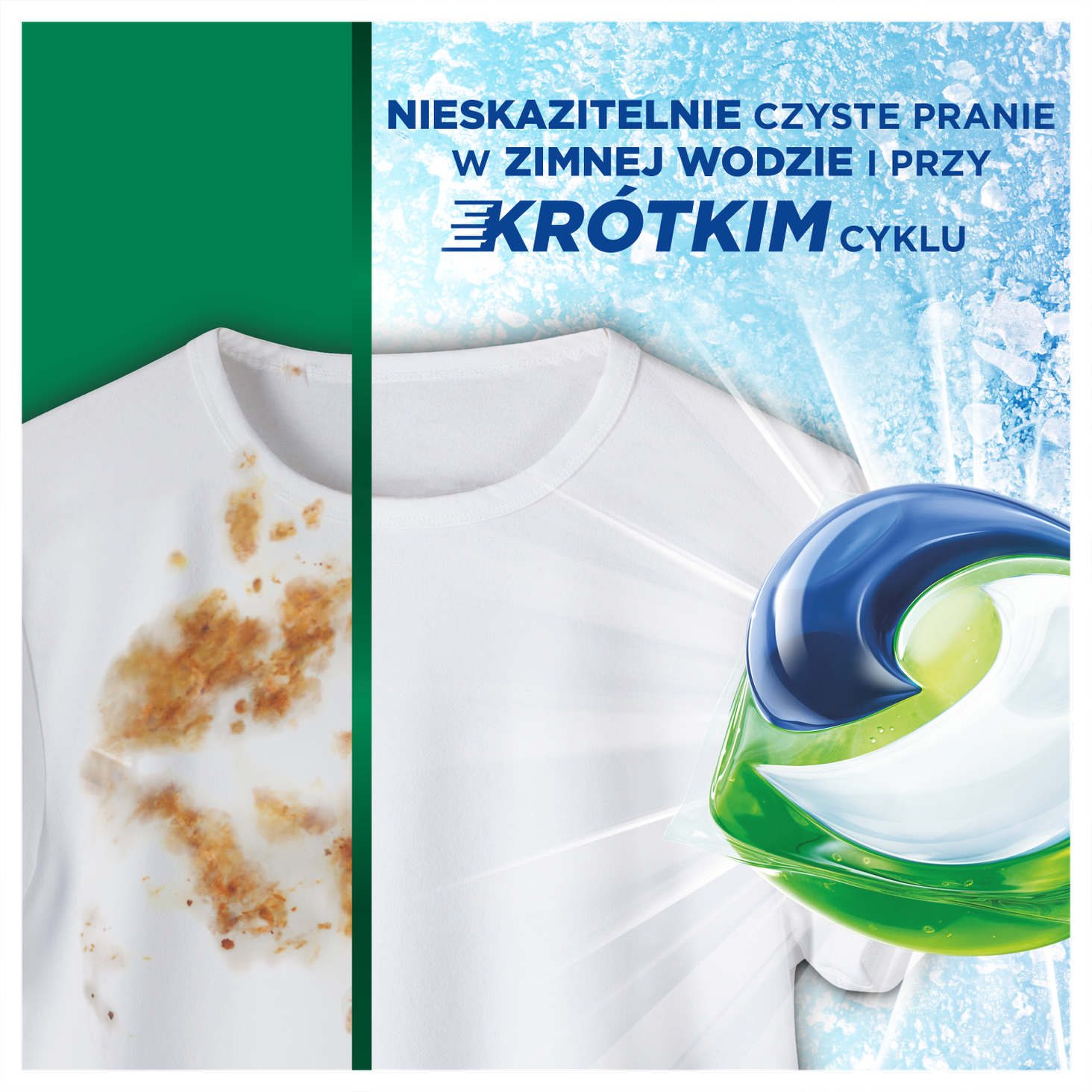 Ariel All-in-1 PODS Mountain Spring 31 prań zdj 2