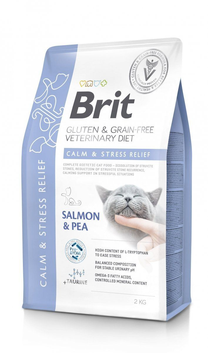 Brit VD Cat Gluten & Grain free Calm & Stress Relief 2kg