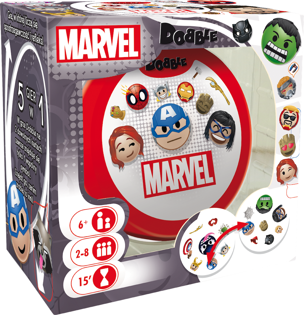 Dobble Marvel Emoji zdj produktu 1