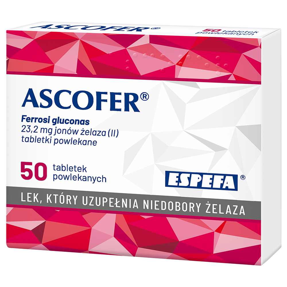 Ascofer 50 drażetek