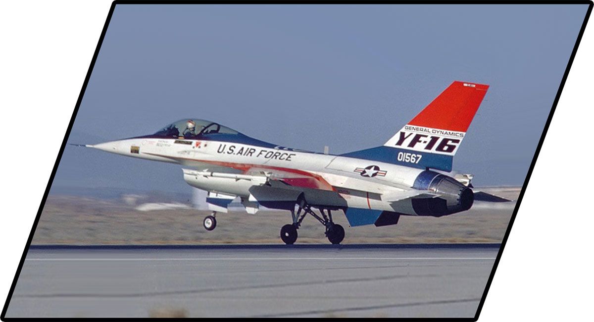 COBI F-16 (YF-16) First Flight 1974 zdjęcie