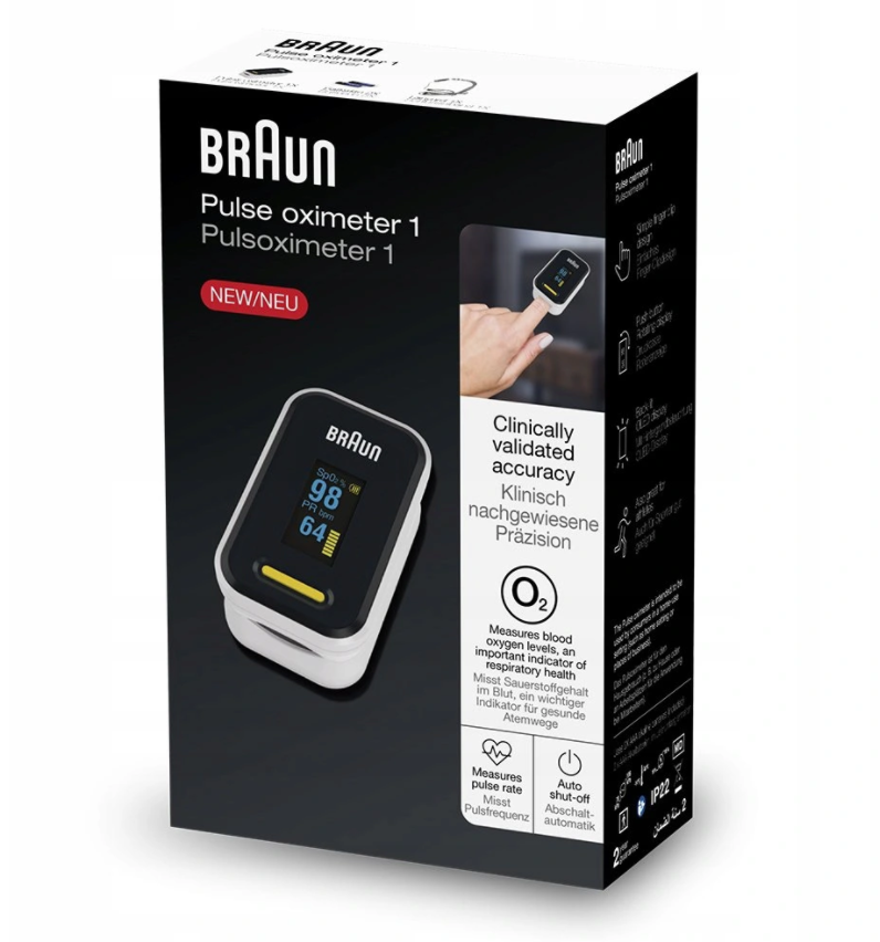Braun Pulse Oximeter 1 OLED