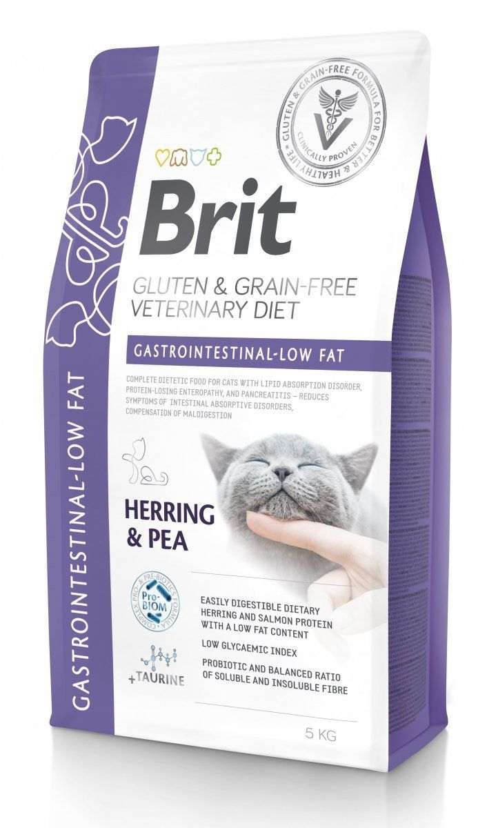 Brit VD Cat Gastrointestinal Low Fat 5kg