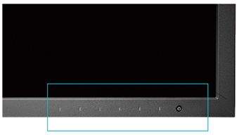 Eizo ColorEdge przełaczniki