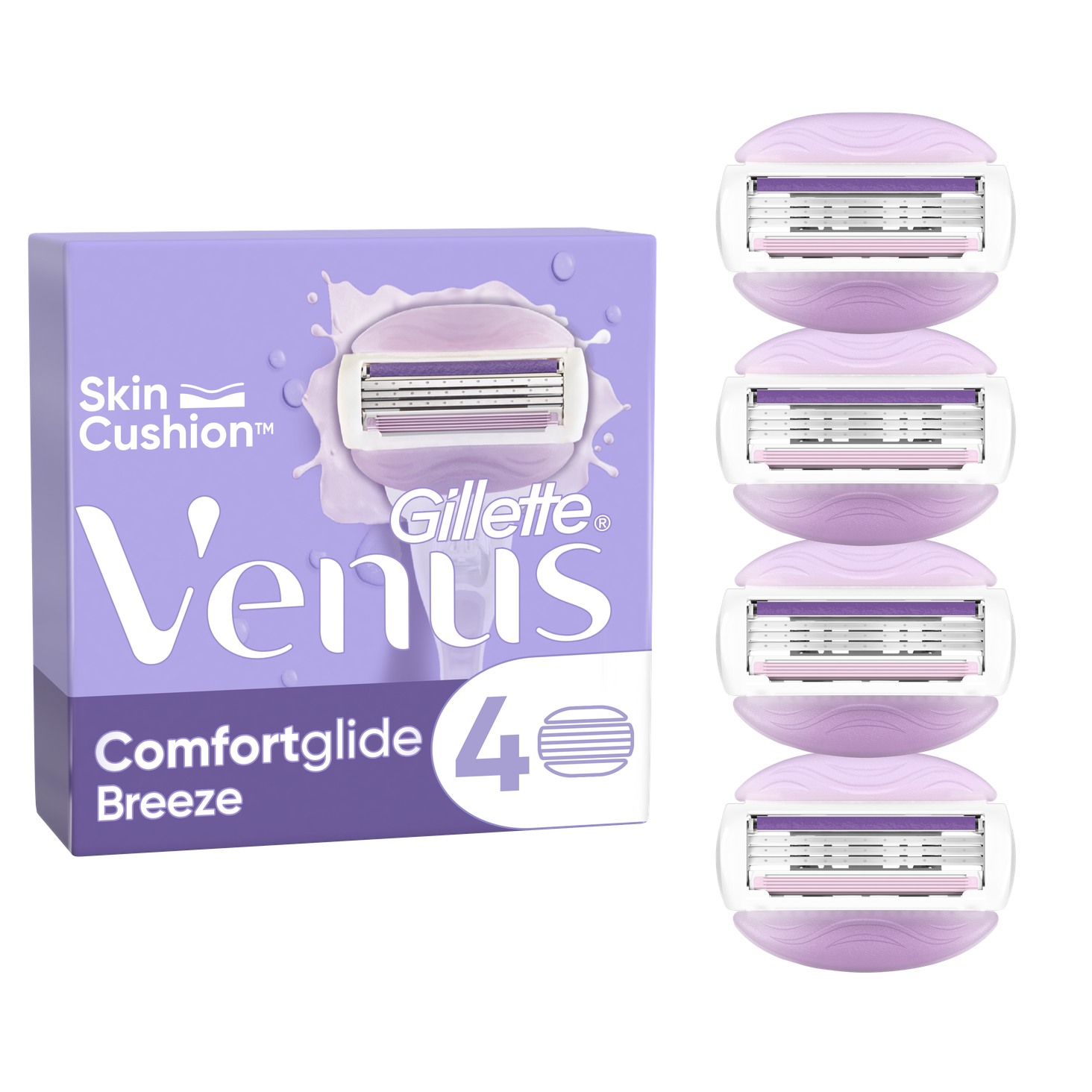 Gillette Venus Comfortglide Breeze 4 szt.zdj 2