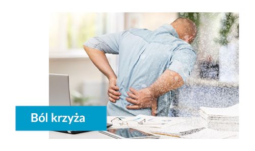 Grafika ból krzyża