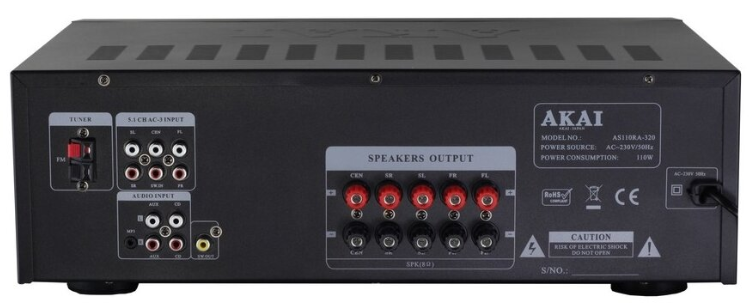Akai AS110RA-320 czarny - 4