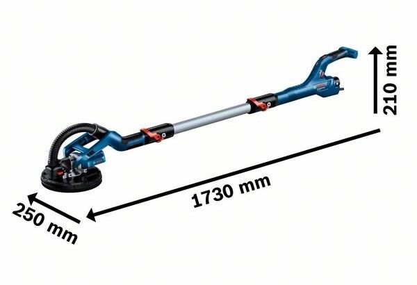 Bosch GTR 550 Professional wymiary
