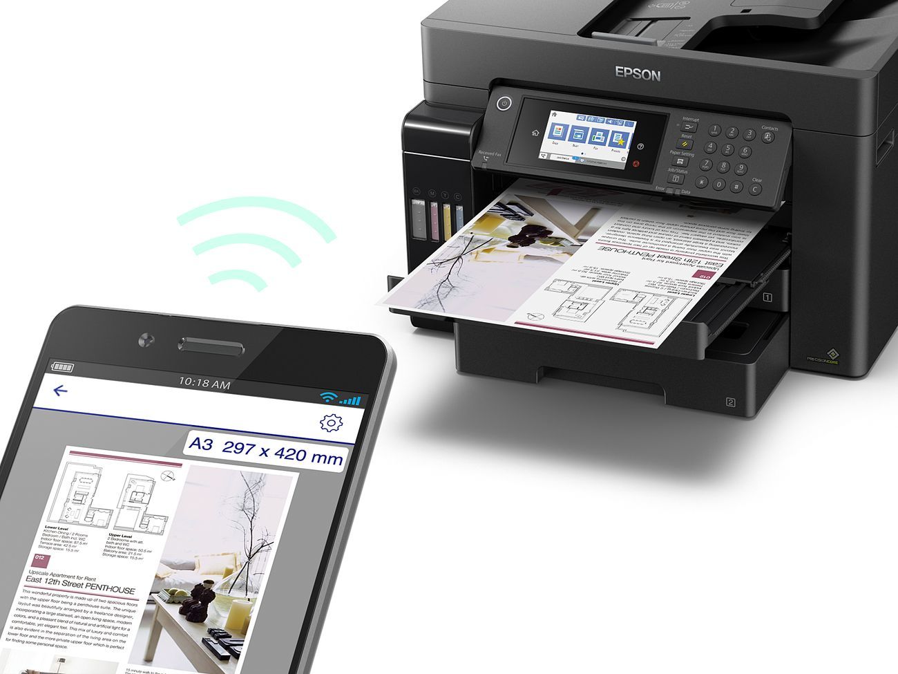 Urządzenie wielofunkcyjne Epson EcoTank L15160 - 6