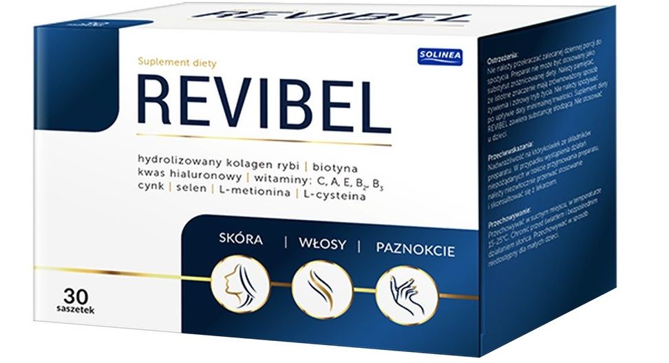 Solinea Revibel Hydrolizowany Kolagen Rybi 30sasz. -1