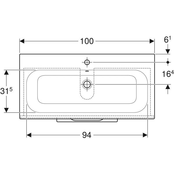 geberit rysunek techniczny