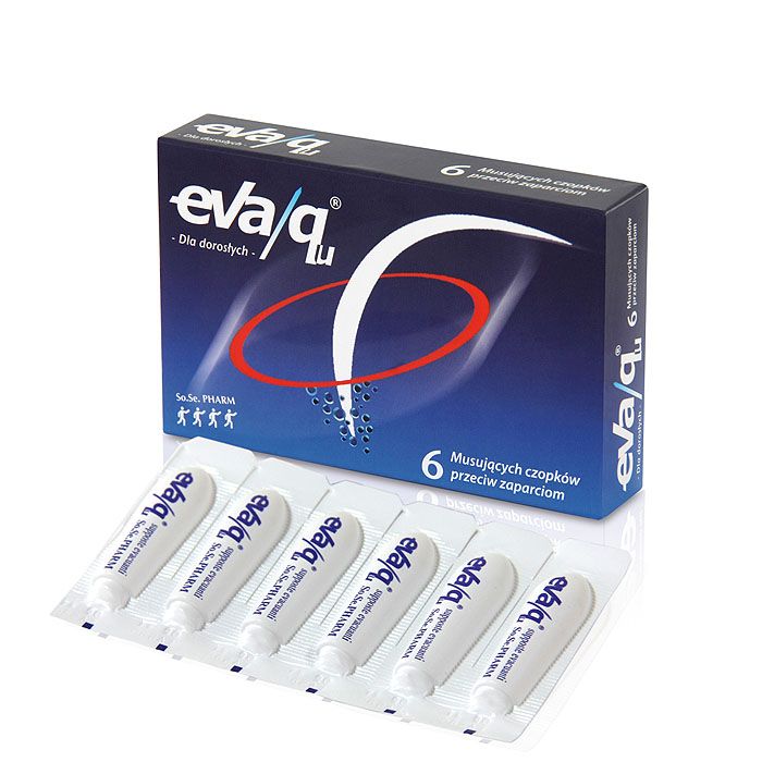 Eva/Qu czopki przeciw zaparciom 6 czopków