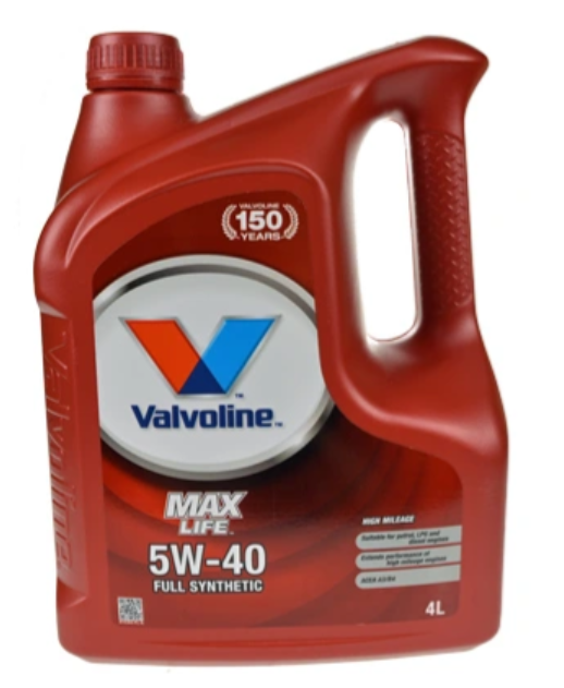 Valvoline MaxLife 5W/40 4L - 1