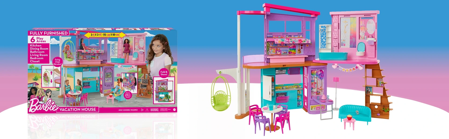 Barbie® Wakacyjny domek