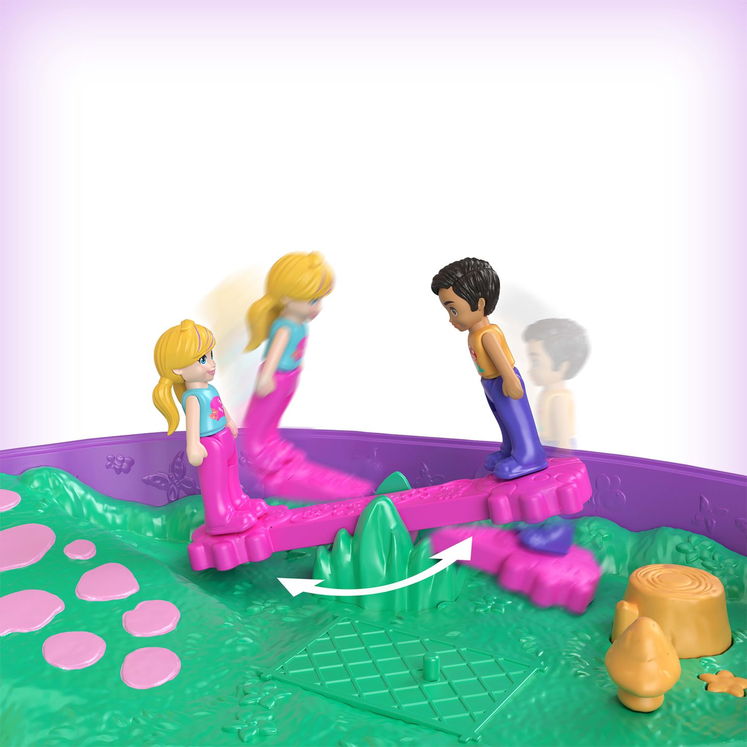 Polly Pocket Kompaktowa torebka Rodzina jeżyków 6
