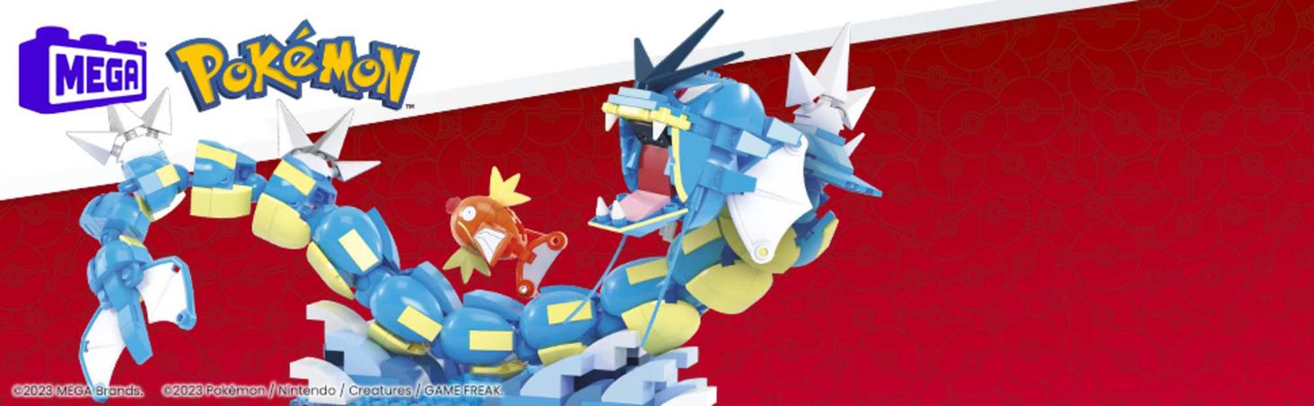 MEGA™ Pokémon™ Ewolucja Magikarpa Zestaw klocków