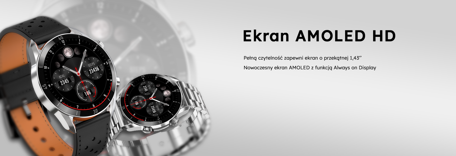 Garett V10 - ekran amoled hd