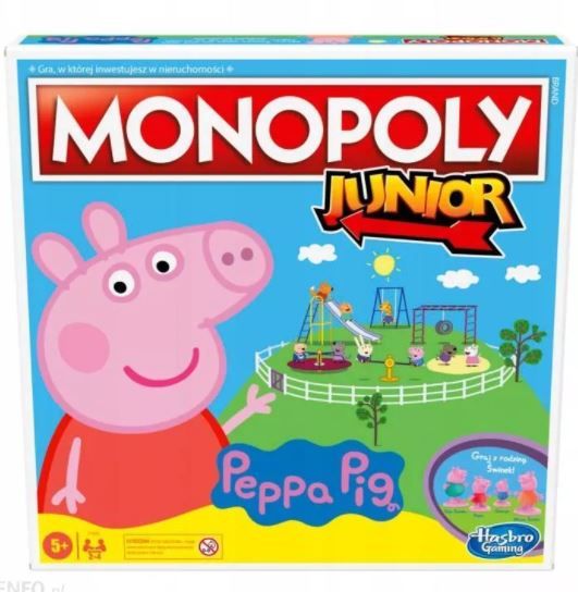 Monopoly Junior Świnka Peppa F1656-1
