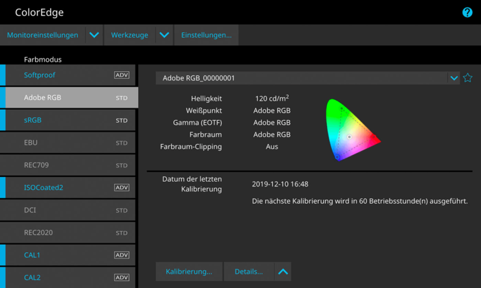 EIZO oprogramowania do kalibracji