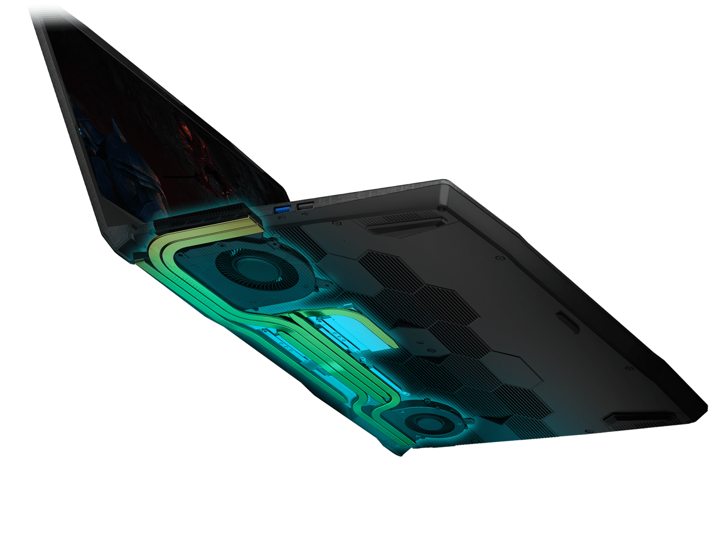 MSI Katana 17 chłodzenie