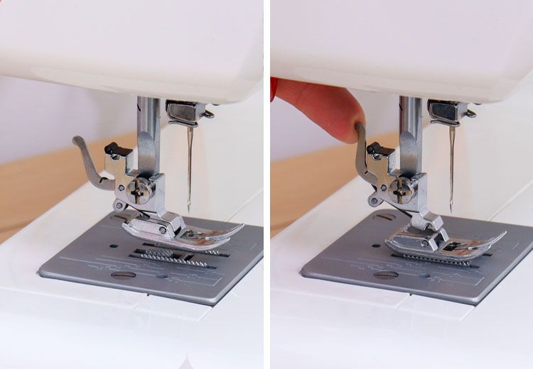 Janome Juno J15 - wymiana stopek