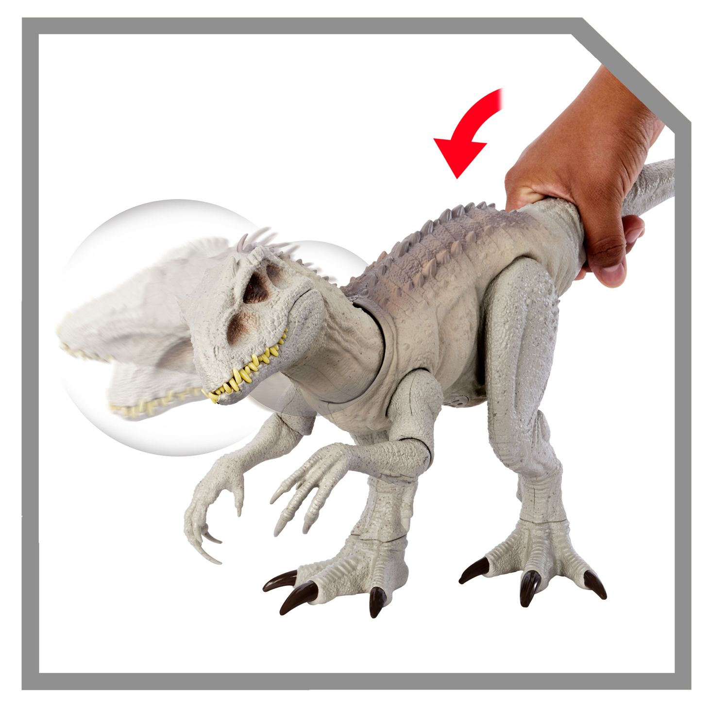 Jurassic World Indominus Rex Atak z ukrycia 6