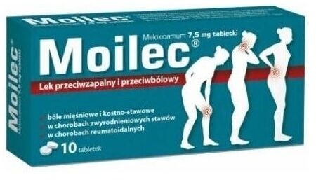Moilec 7,5 mg 10 tabletek - 1
