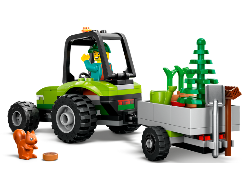 LEGO City 60390 Traktor w parku