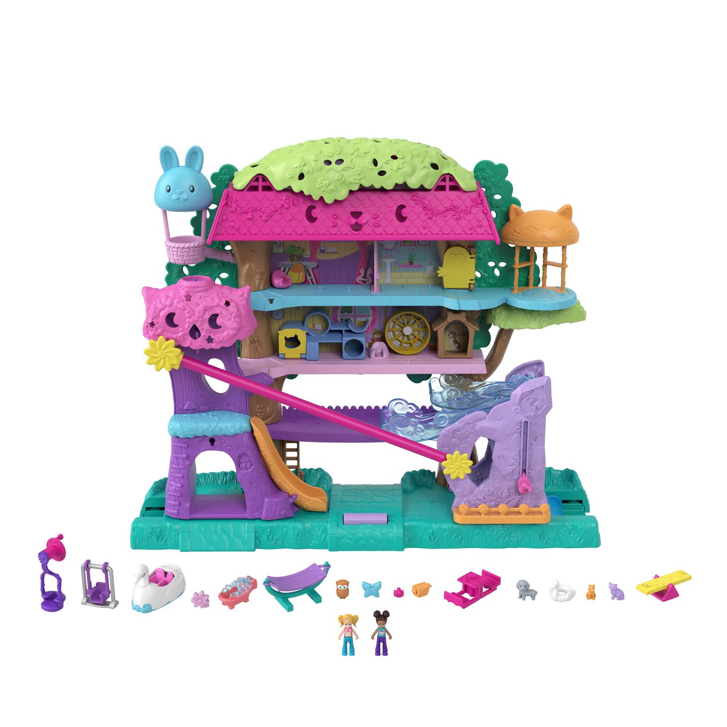 Mattel Polly Pocket Pollyville Przygody zwierzątek 5