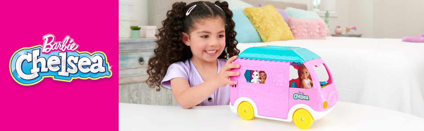 Barbie Kamper Chelsea Zestaw 2w1 6