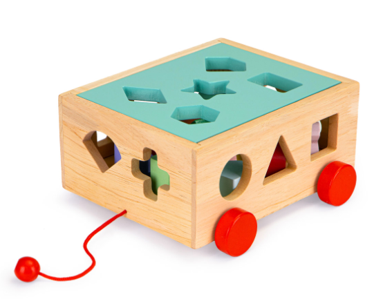 Ecotoys Sorter Z Klockami