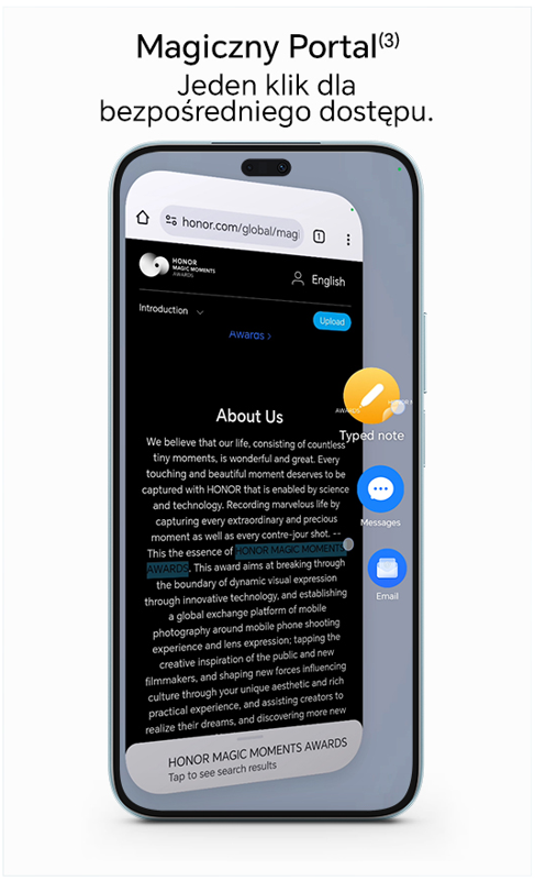 Honor 200 Lite - magiczny portal