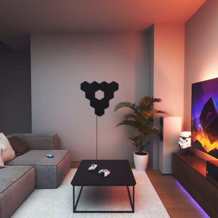 Nanoleaf komfortowe sterowanie