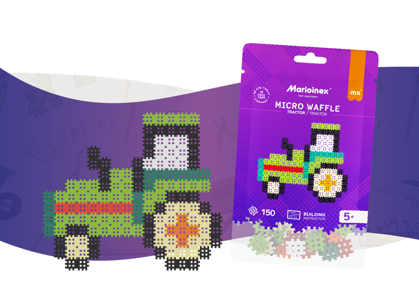 Marioinex Micro Waffle Traktor_2