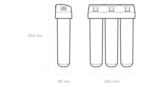 Aquaphor Kryształ H - dane techniczne