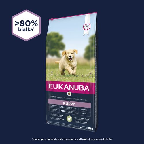 Eukanuba sucha karma w formie granulek 2x12kg kg