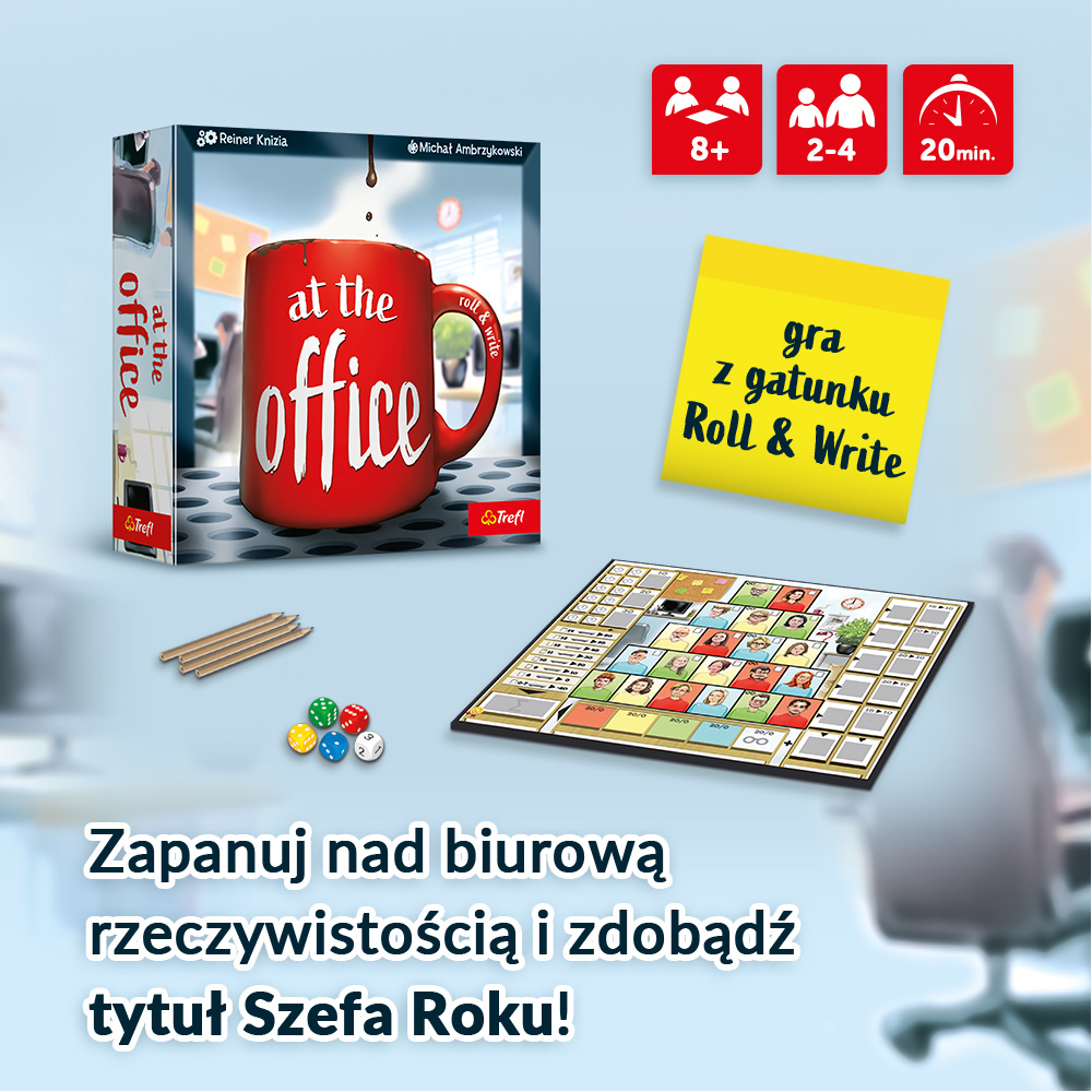 Gra rodzinna roll&write At The Office - 1